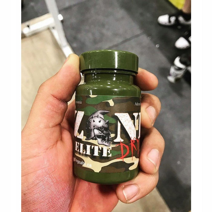 Sobering salts Ammonia ZONE ELITE POWERFUL STRENGTH Serving size 1 g