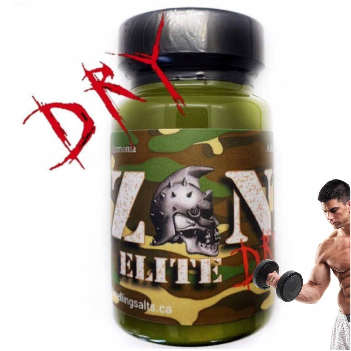 Sobering salts Ammonia ZONE ELITE POWERFUL STRENGTH