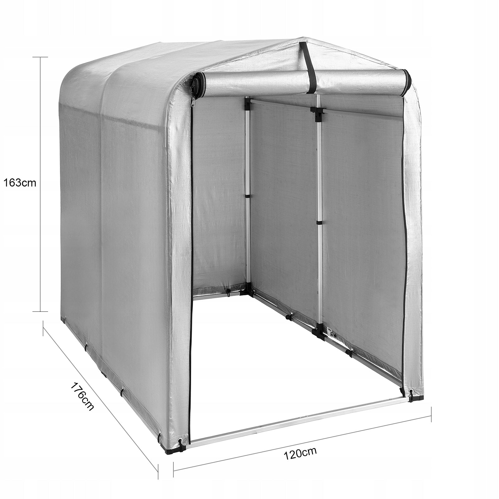 Sobuy Garden Tent Bicycle Gazebo Waterproof Terrace Garage KLS11 Length 176 m