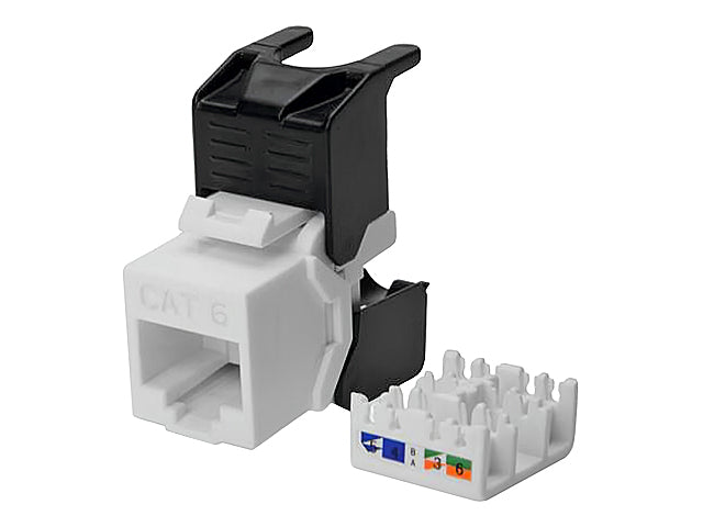 Socket RJ45/8P8C cat.6 UTP type KEYSTONE toolless contacts LSA DIGITUS Manufacturer code DN-93603