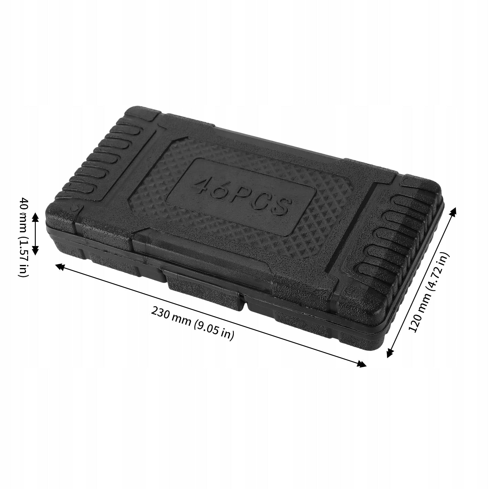Socket Wrenches SUITCASE Set 46 EL. RATCHET ADAPTERS CAPS PRACTICAL Packaging status original