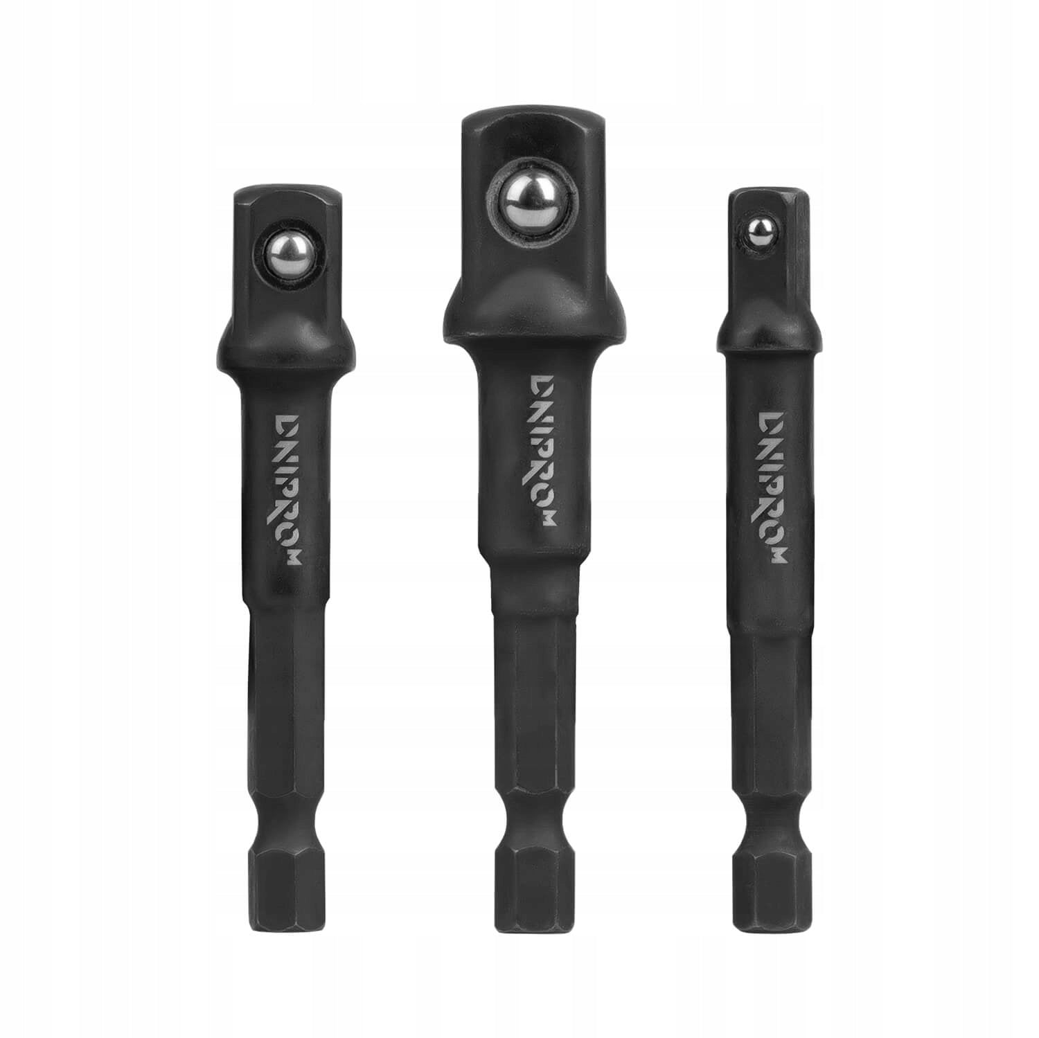 Socket adapter setеk Dnipro-M 1/4", 3/8", 1/2" 3 pcs. Manufacturer code 22860000
