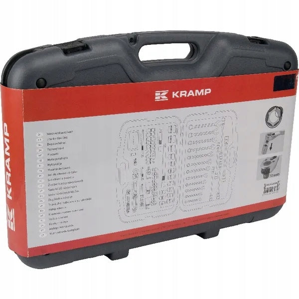 Socket wrench set 1/4” + 1/2" 96 ele. Kramp Grene EAN (GTIN) 8716106939756