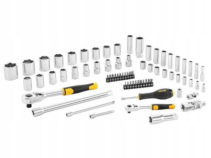 Socket wrench set, ratchet STANLEY 1/2" 1/4" 72pcs ST Manufacturer code STMT82831-1