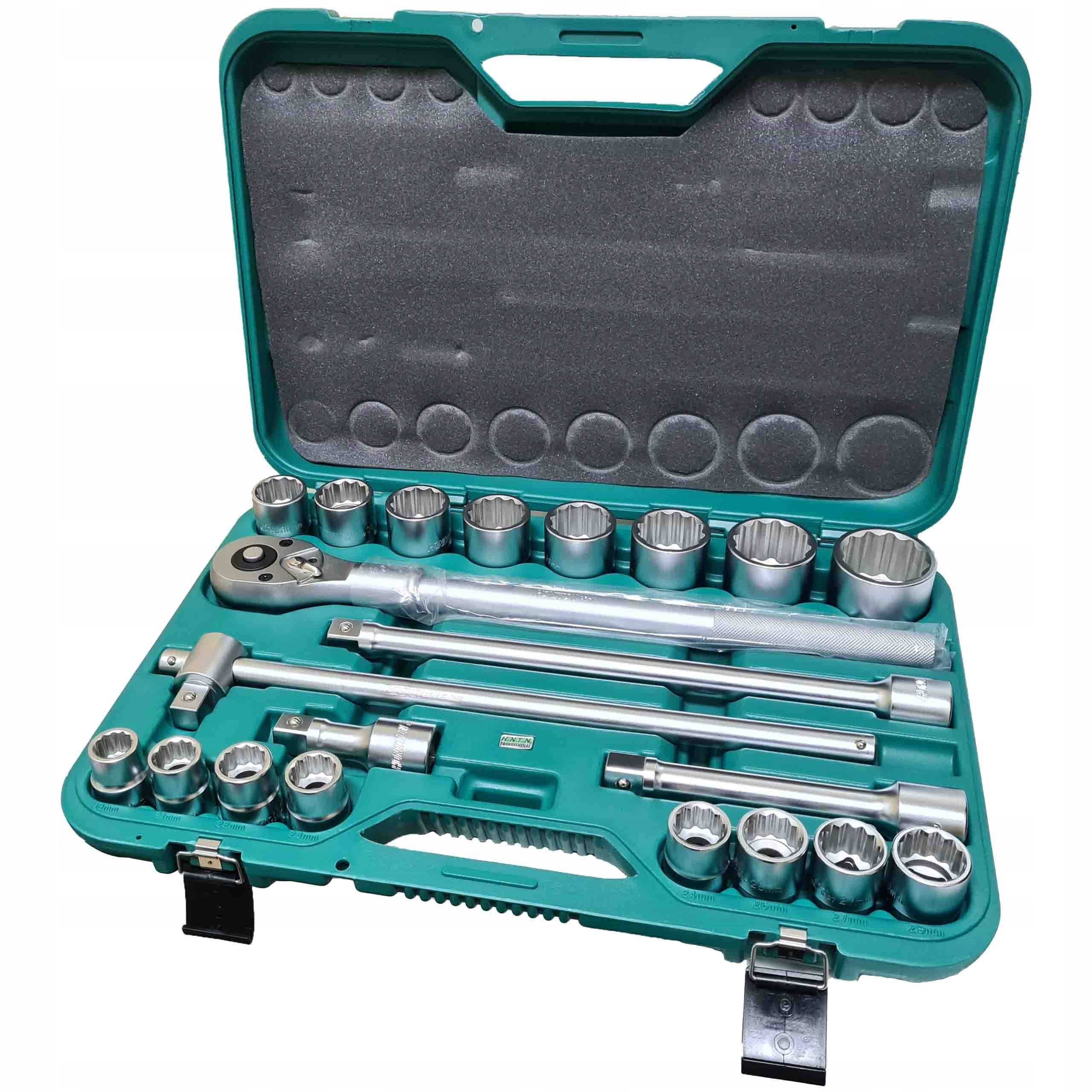 Socket wrench socket set 3/4 12-angle 21elm. H6221 Honiton