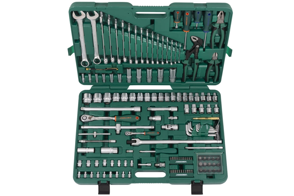 Socket wrenches and hand tools set 142 el. Jonnesway S04H524142S