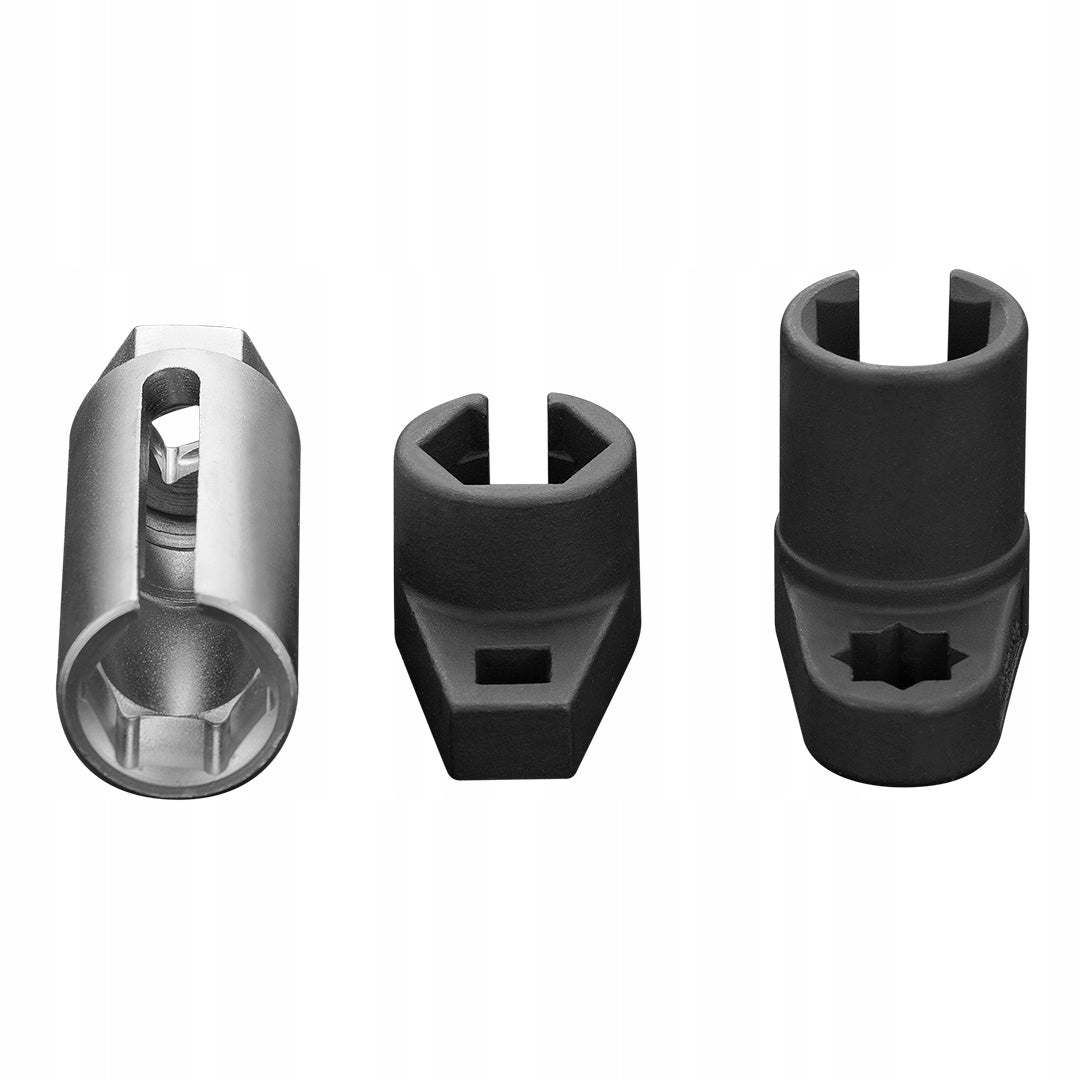 Socket wrenches for lambda sensor, set of 3