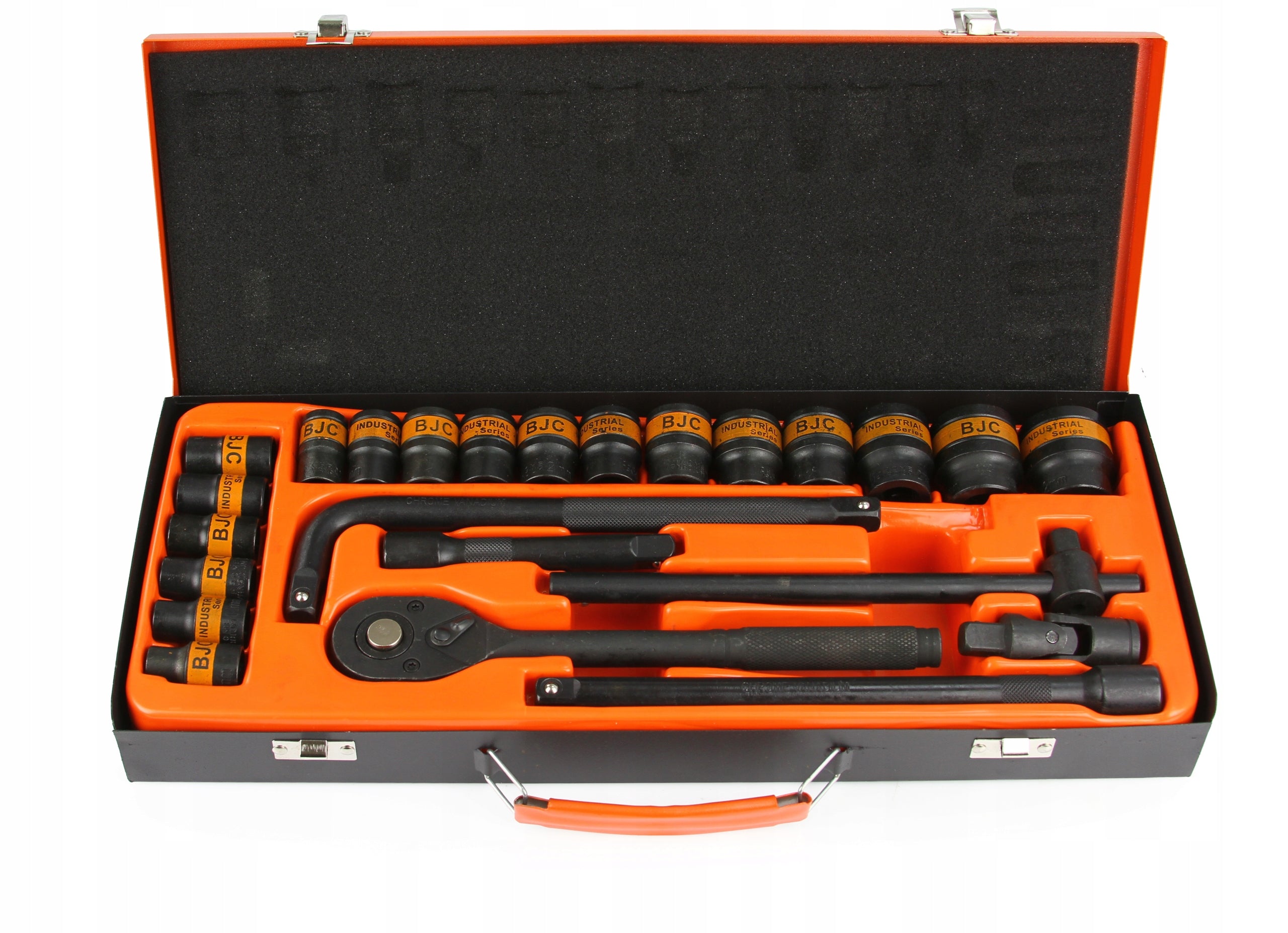 Socket wrenches ratchet socket set 1/2" 24el 8-32mm metal case Manufacturer code M58231