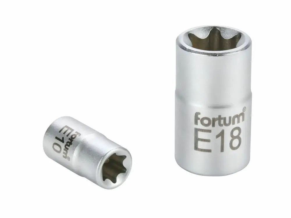 SocketFortum (4700704) TORX internal socket, 1/2", E 22, L 38mm, 6
