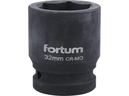 SocketFortum (4703032) Impact Socket, 3/4", 32mm, L 54mm, CrMoV Brand Fortum