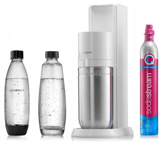SodaStream DUO - bílá + 2x láhev Packaging status original