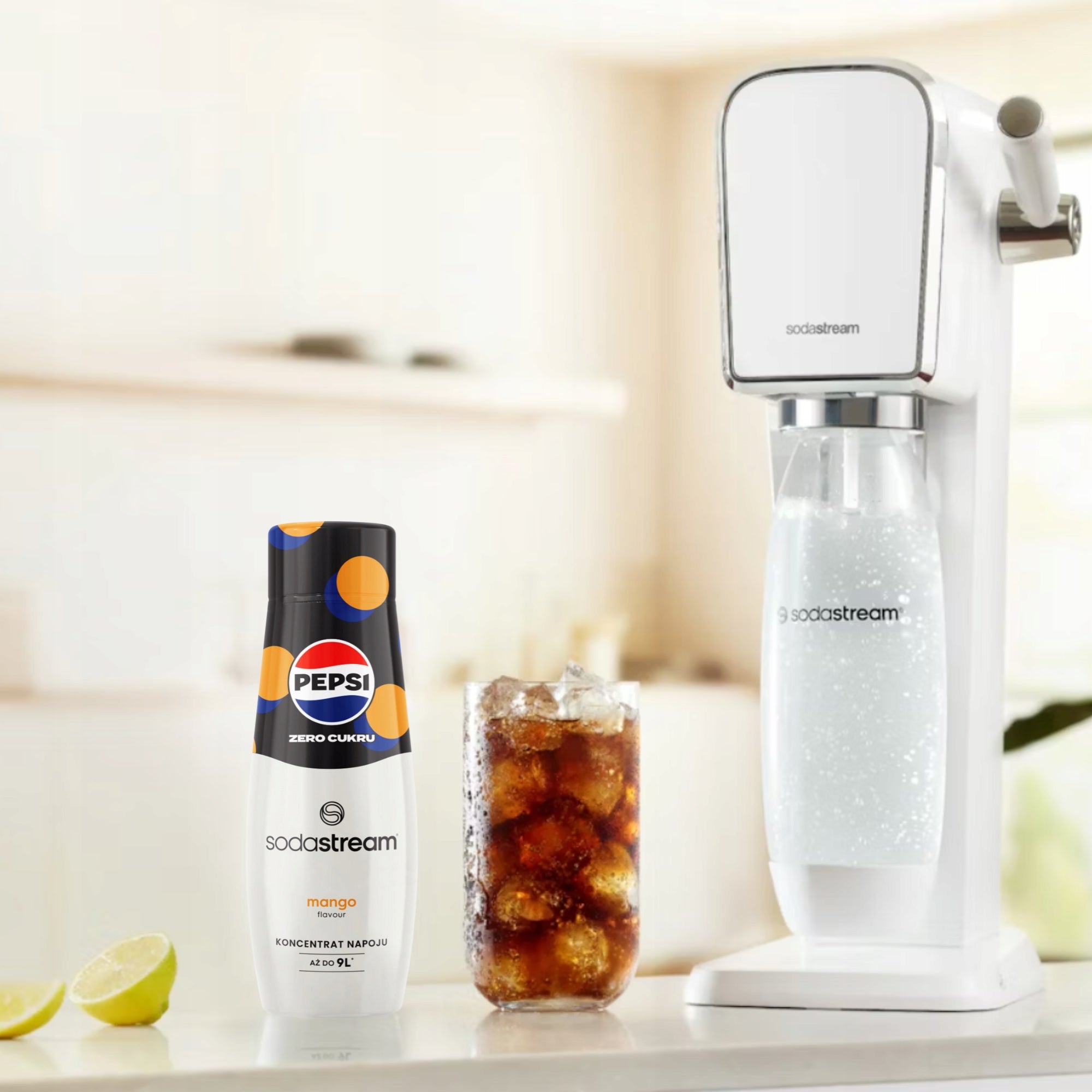 SodaStream Pepsi Max Mango syrup concentrate for saturator 440 ml Volume 440 ml