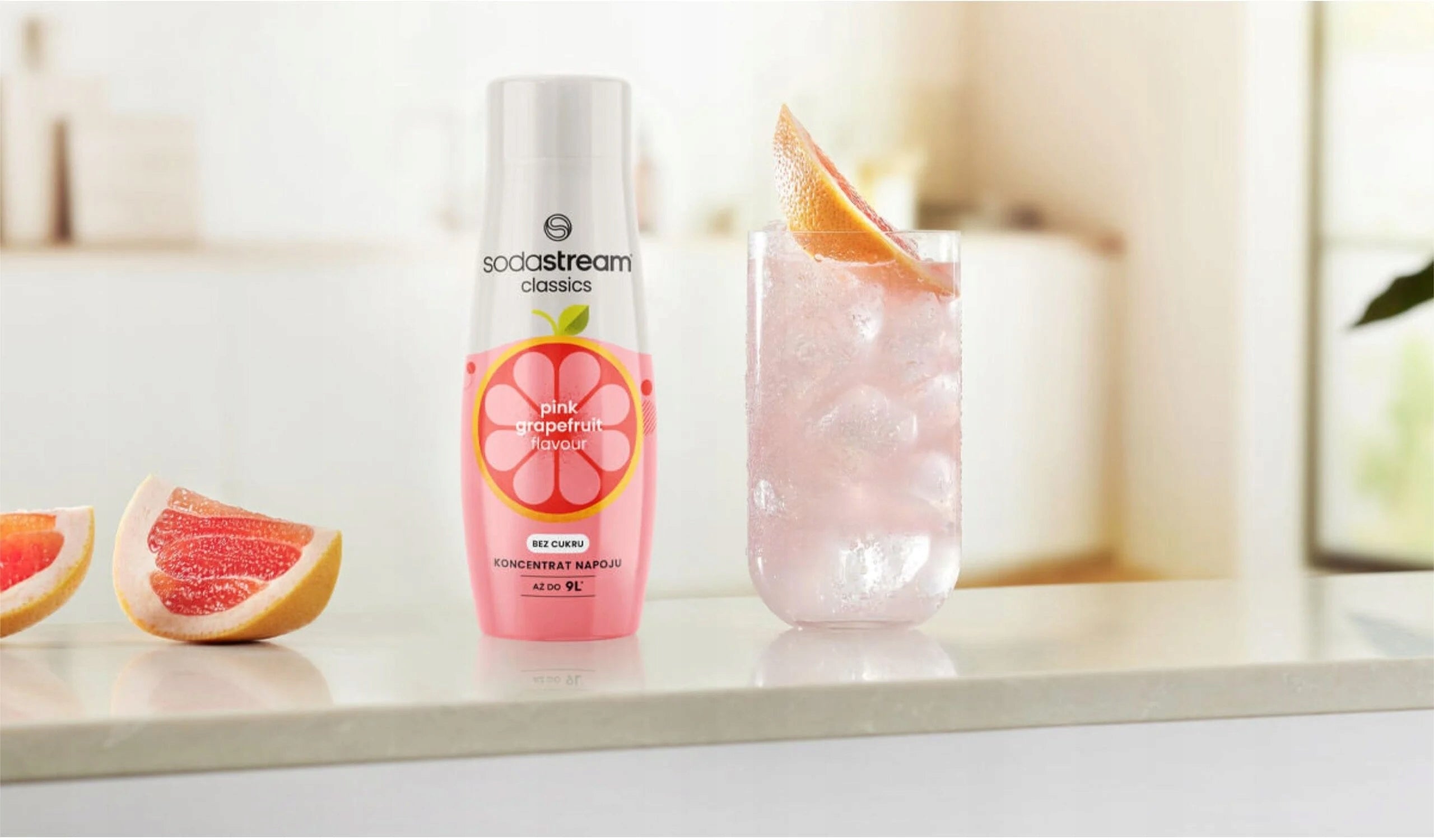 SodaStream Pink Grapefruit Zero syrup concentrate for saturator 440 ml Manufacturer code 1024256482