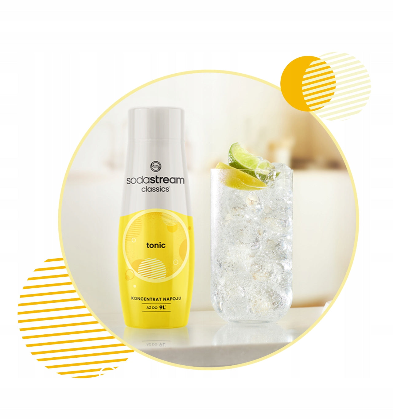 SodaStream Tonic syrup concentrate for saturator 440 ml Manufacturer code 7290113763180