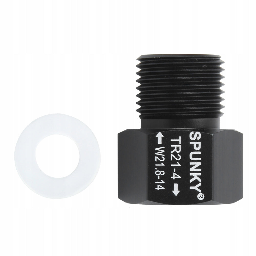 Sodium Cylinder Adapter Converter Black TR21x4 Female Thread to CD Thread