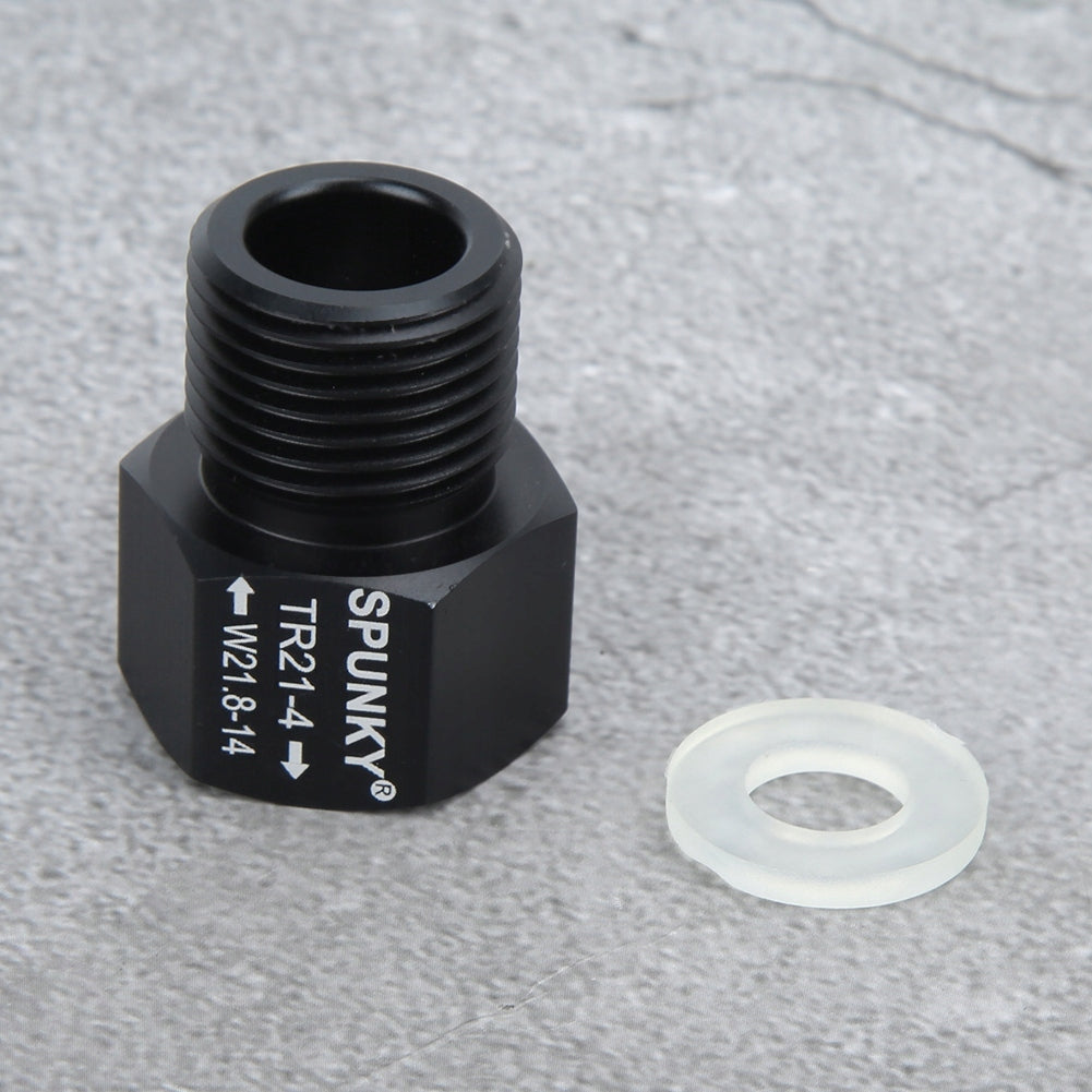 Sodium Cylinder Adapter Converter Black TR21x4 Female Thread to FR Thread