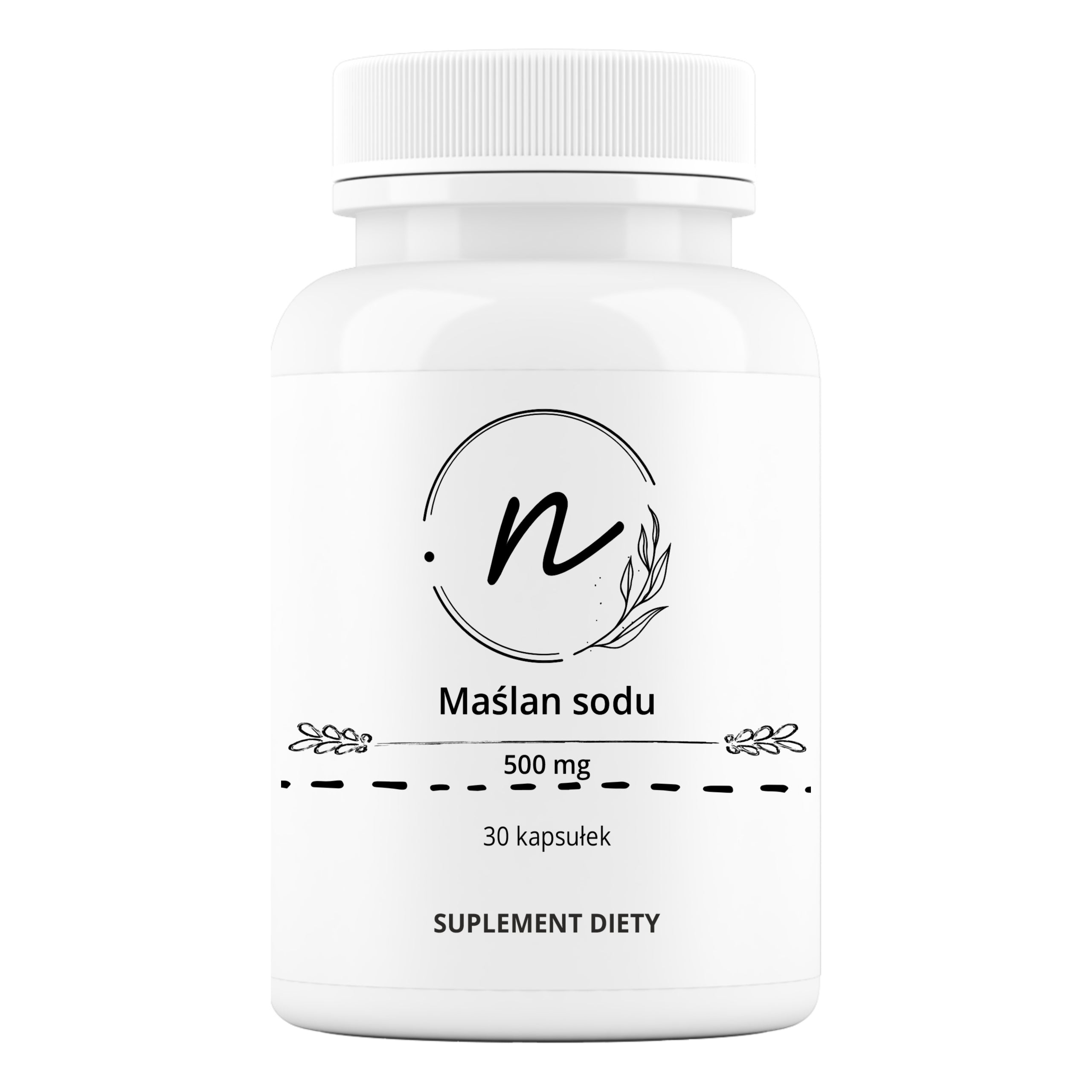 Sodium butyrate 500 mg 30 gastro-resistant capsules vege HEALTHY INTESTINES NaturePro