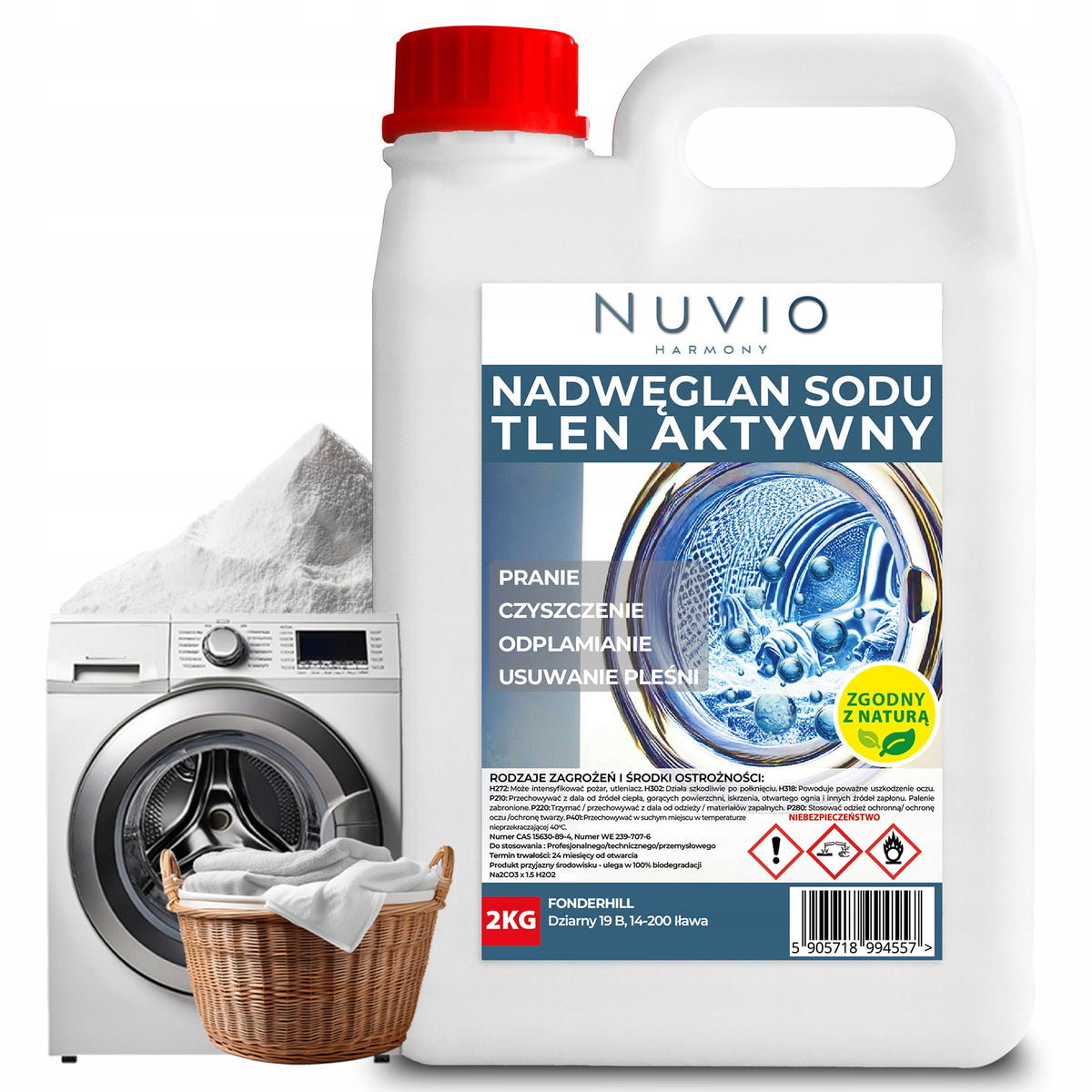Sodium percarbonate 2KG Nuvio