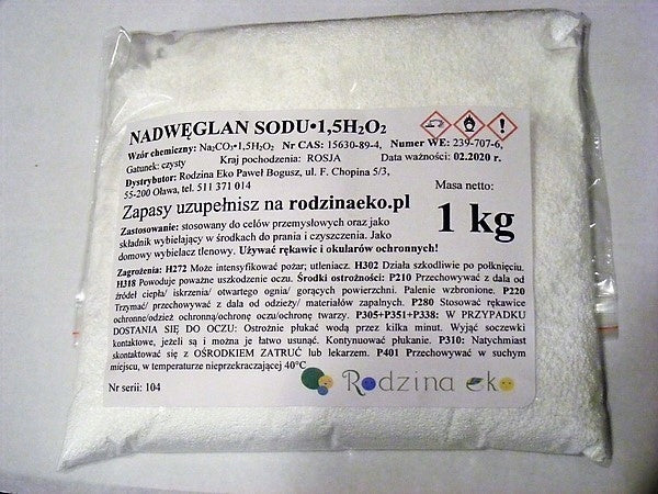 Sodium percarbonate - bleach, 1 kg