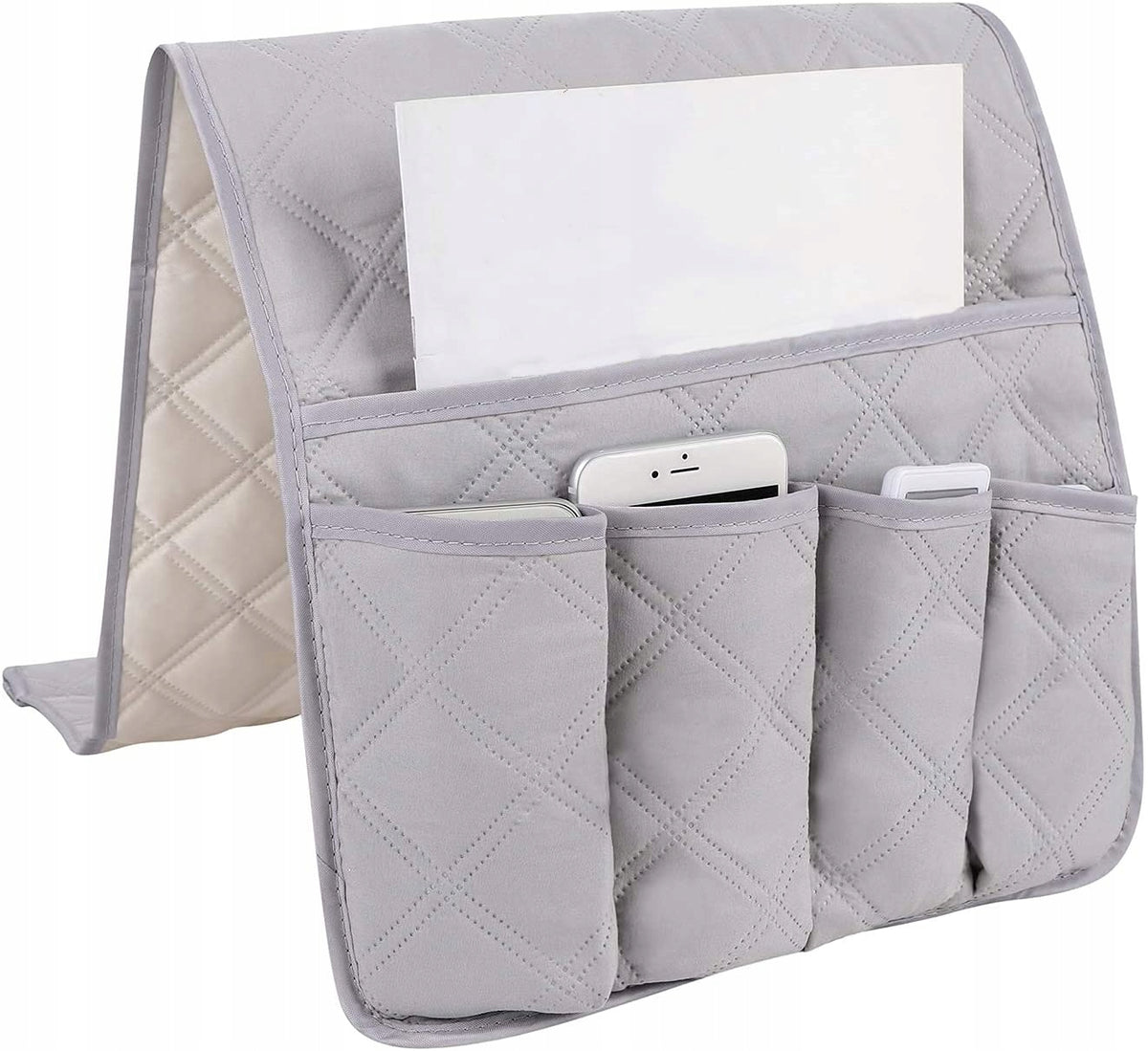 Sofa Armrest Organizer 5 Pockets Remote Control Holder