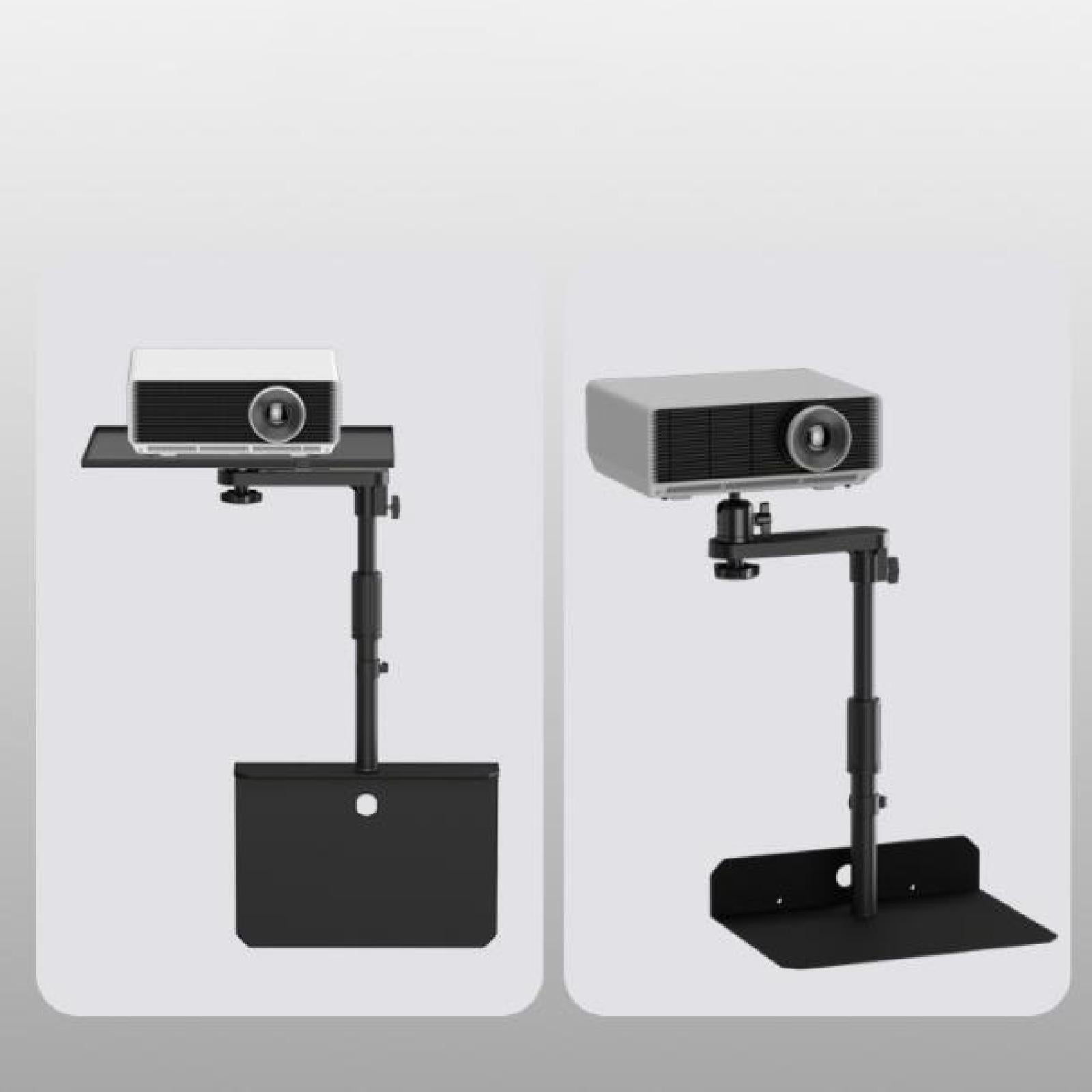 Sofa Bed Projector Stand Telescopic Mounting Base for Desk Home Tray Model Adjustable Height Easy to Install Space Saving