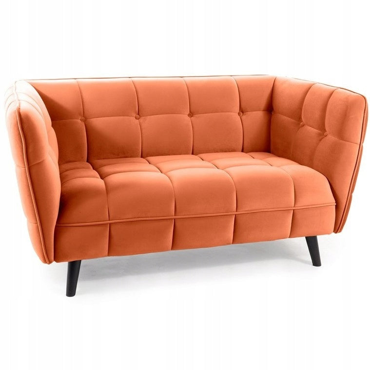 Sofa Signal Castello Velvet 2, orange 