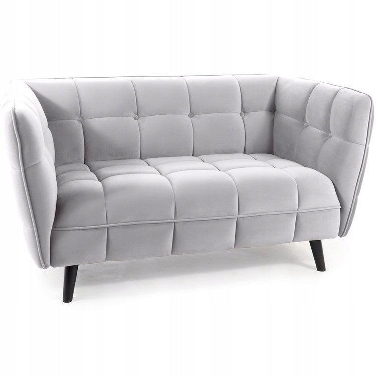 Sofa Signal Castello Velvet 2, grau 
