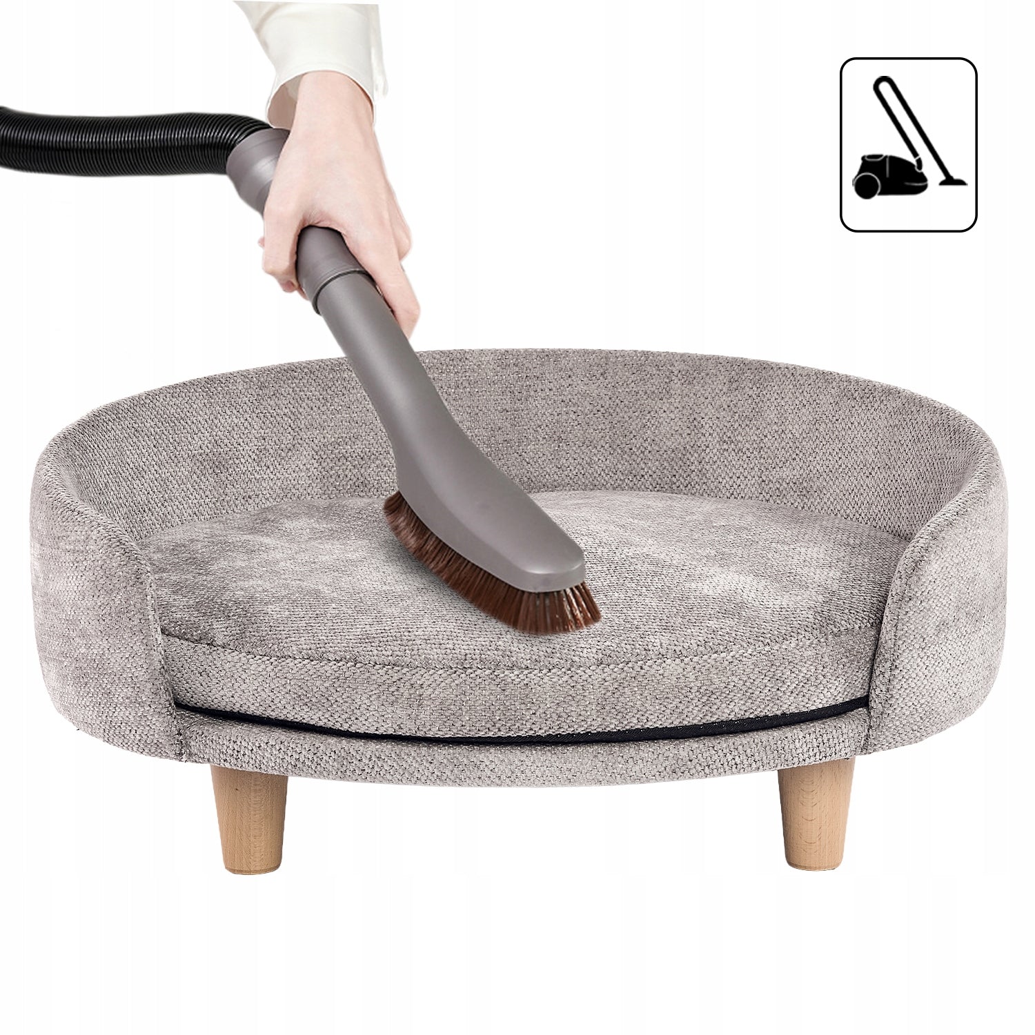 Sofa for Dog and Cat Playpen Comfort for Medium Animals Bed XL 65x55 Length 63 cm