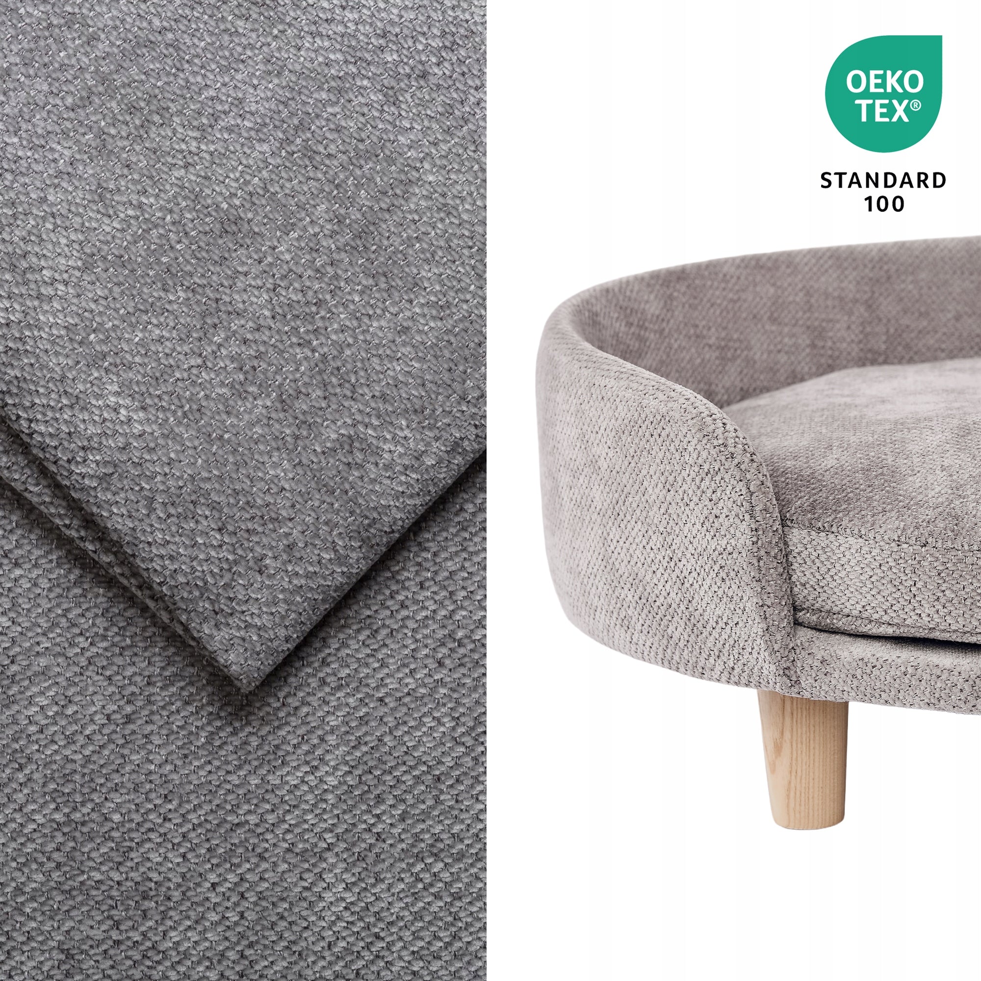 Sofa for Dog and Cat Playpen Comfort for Medium Animals Bed XL 65x55 Model Legowisko sofa leżanka posłanie ortopedyczne pies