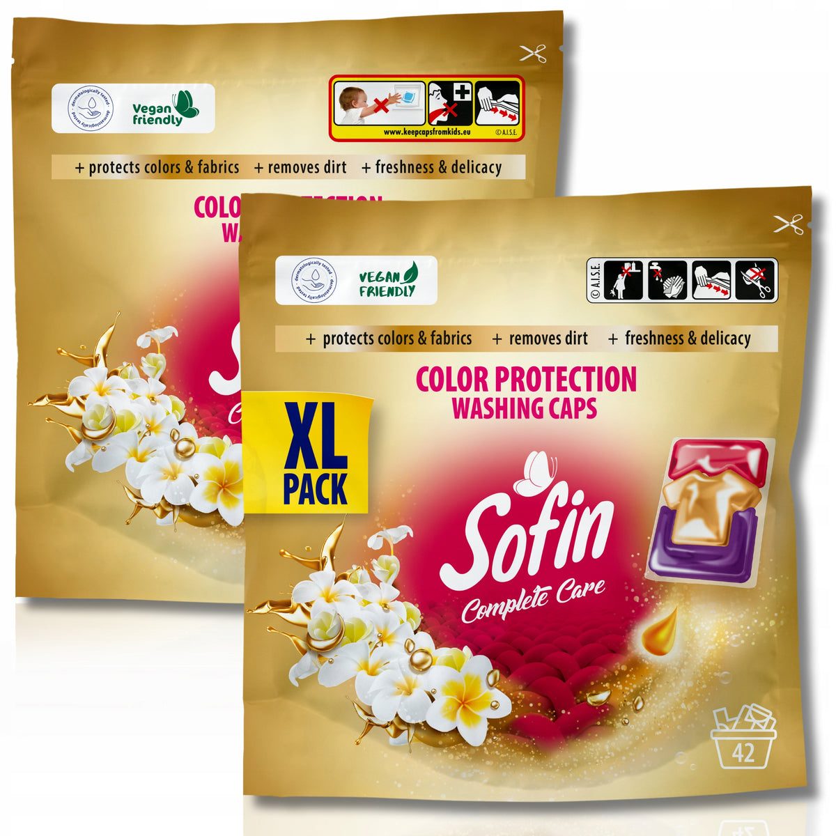 Sofin Color Washing Capsules 66 Washes