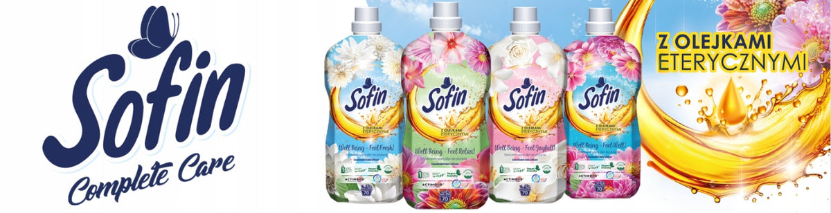 Sofin Well Being Fabric Rinse Liquid Feel Relax 1,4L VEGAN 70 Washes Manufacturer code 5900931044423