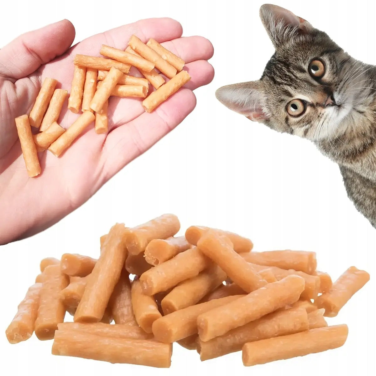 Soft Cat Sticks with Chicken Chewing Treats 50 g