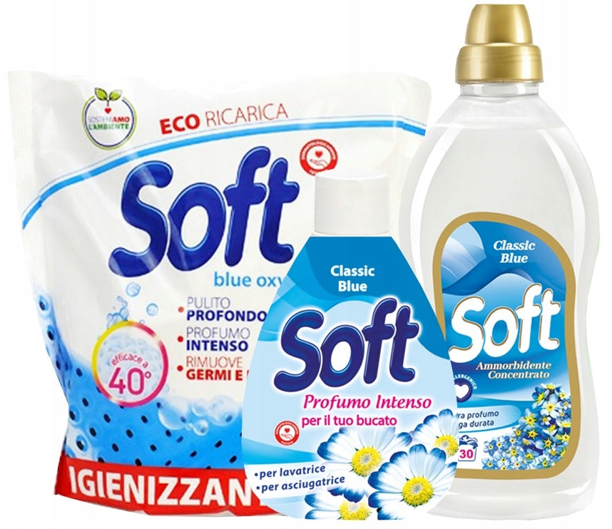 Soft Classic Blue Rinse Concentrate 750 ml Brand Soft