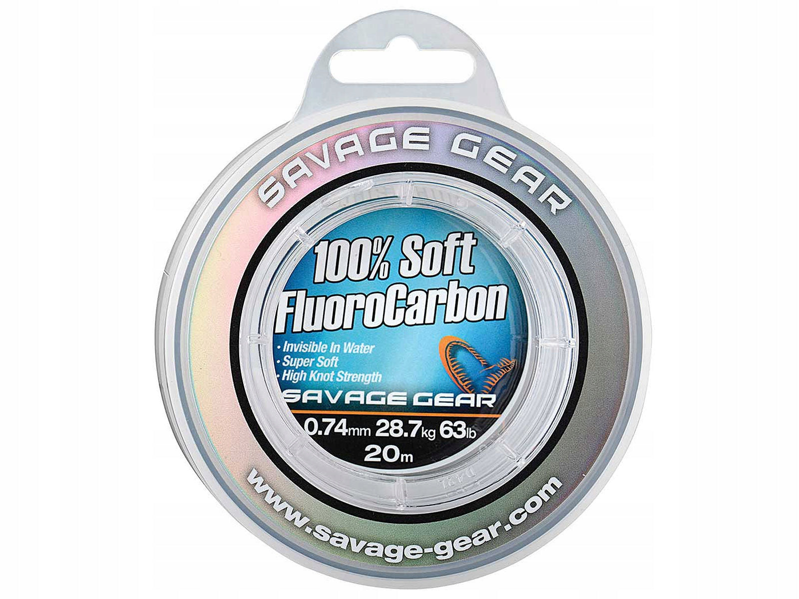 Schnur Savage Gear Soft Fluoro Carbon, 0,26 mm, 50 m 