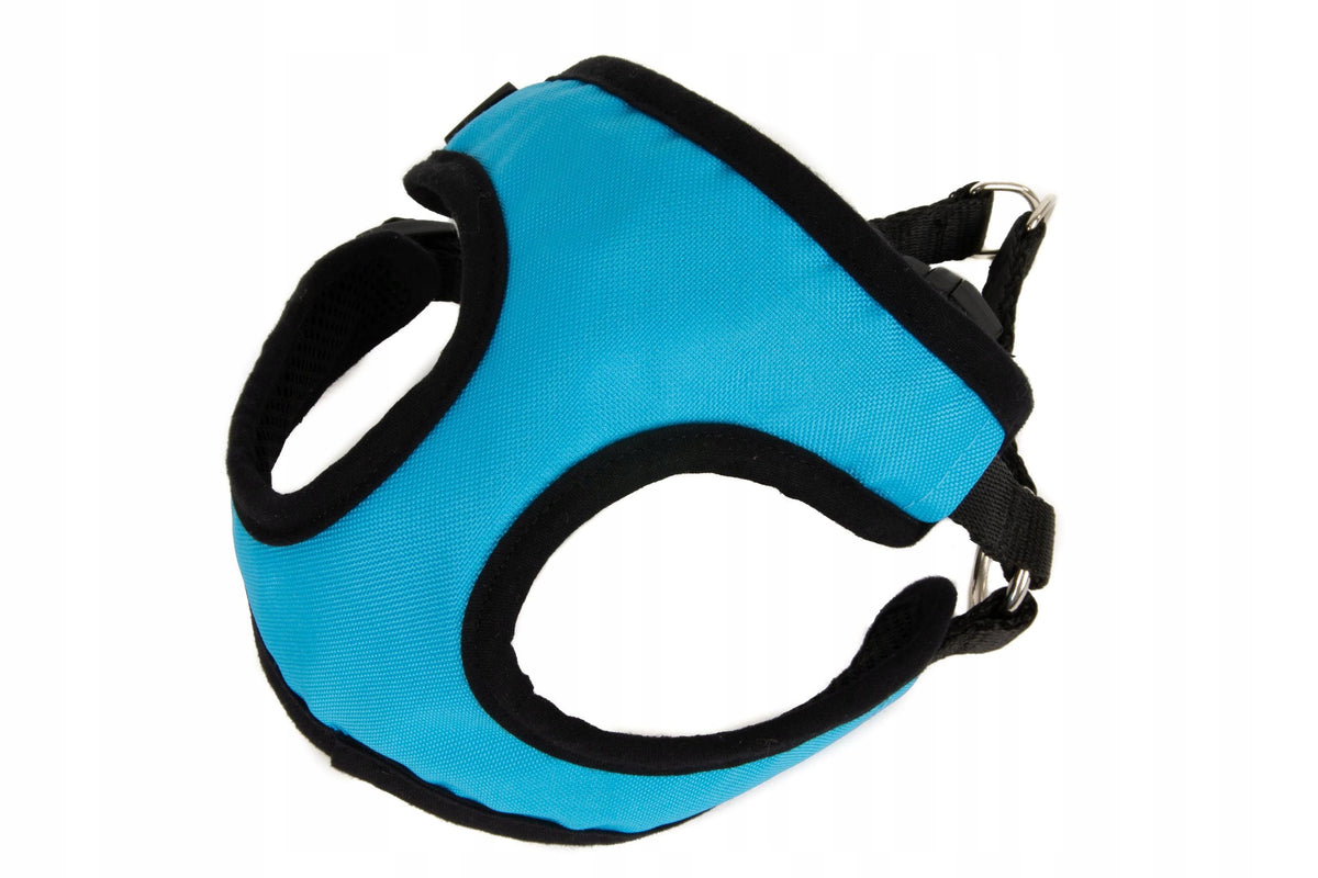 Soft Pressure-Free Harness for Small Dog Blue Brand Chico