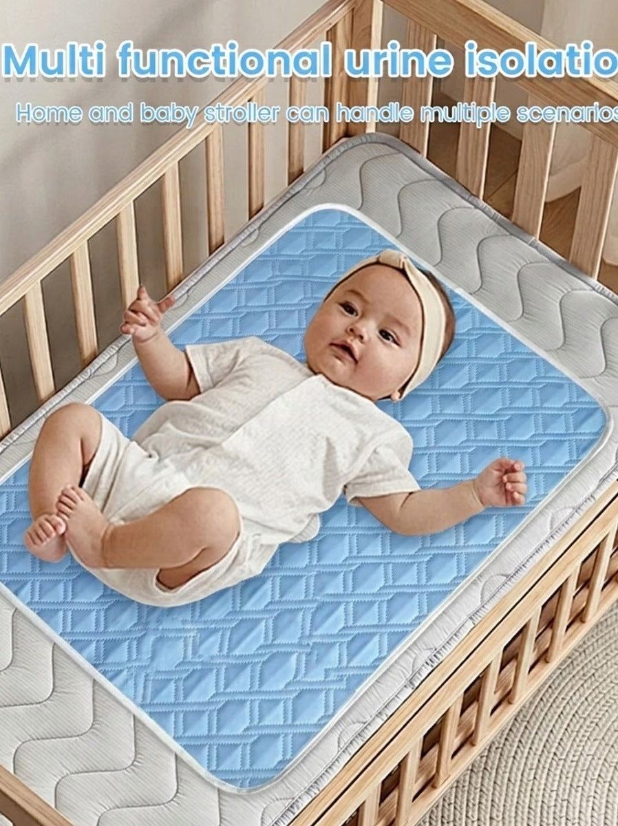 Soft Waterproof Mat| Changing Pad|Blue|AS Packaging status original