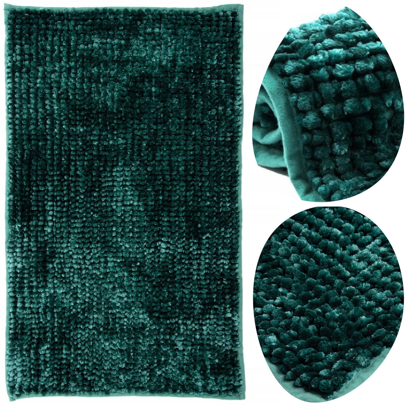 Soft absorbent bathroom mat 40x60 shaggy