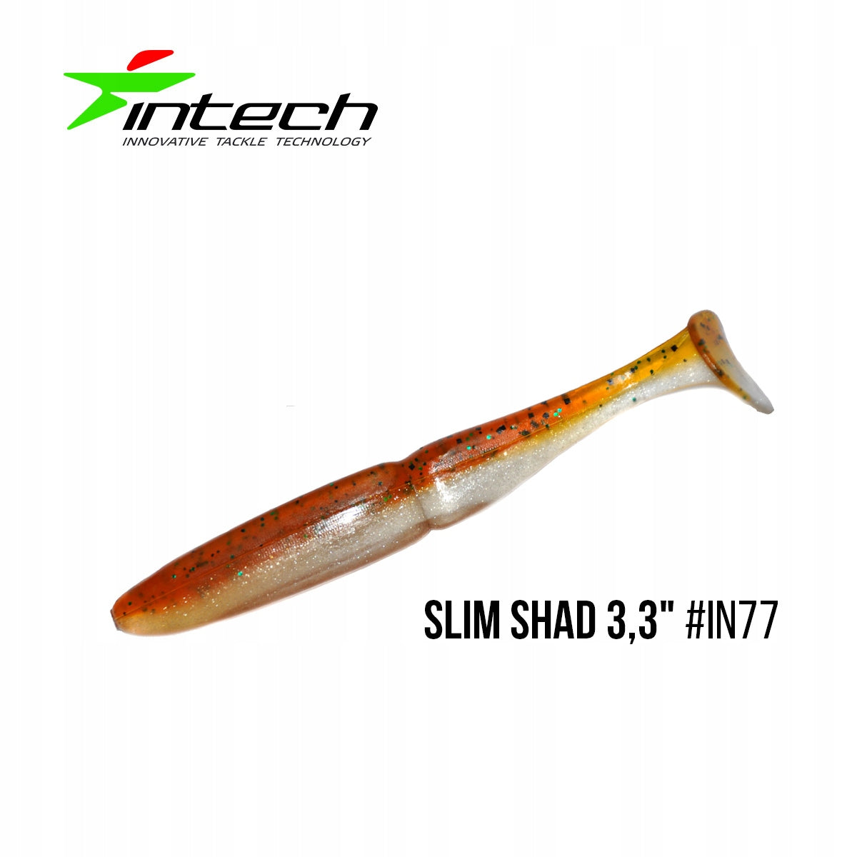 Soft bait Intech Slim Shad 3,3" #IN77 7pcs.