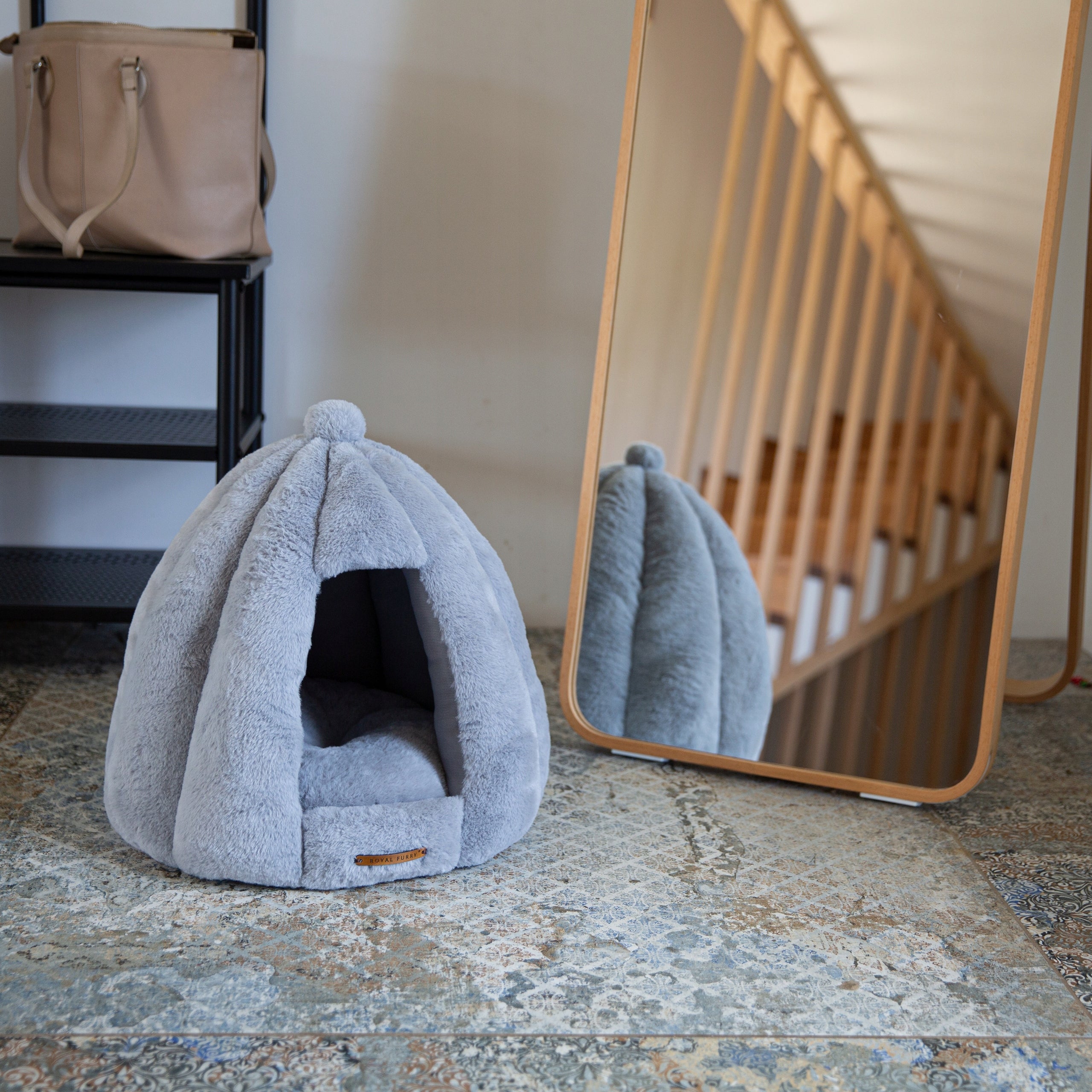 Soft booth plush bed warm cottage dog bed playpen Manufacturer code P_C_H_0001
