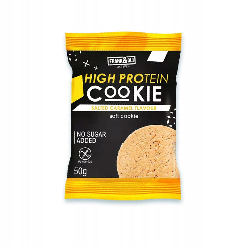 Soft cake PROTEIN salty caramel GLUTEN-FREE 50g Frank&Oli