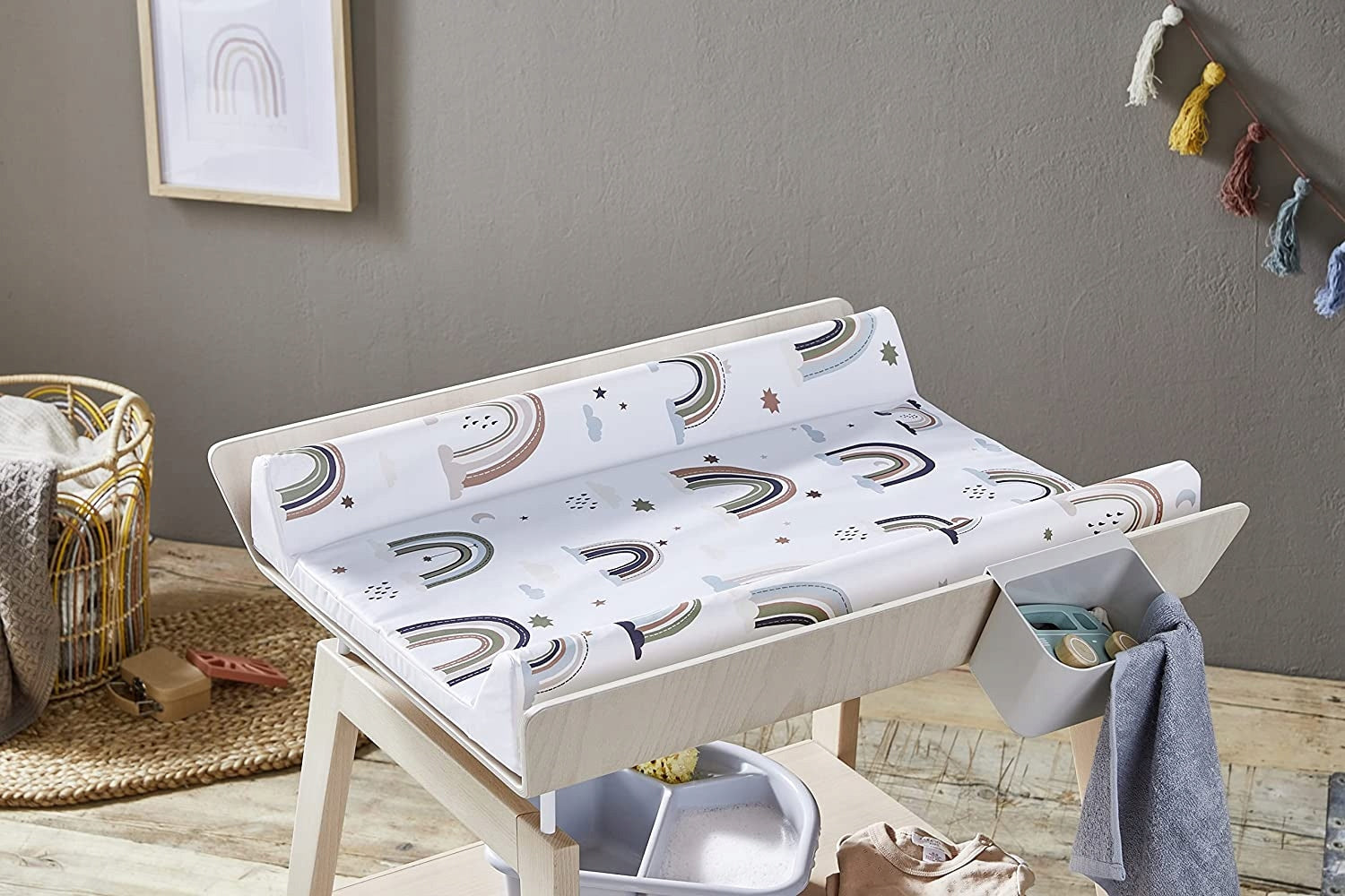 Soft changing table Rotho 50 x 70 cm white Manufacturer code 4250226047129