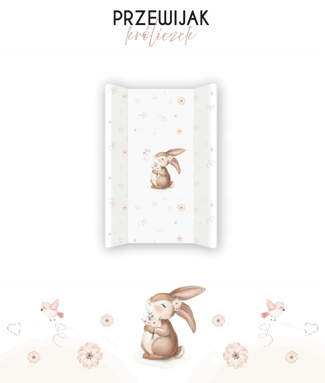 Soft changing table Yoonco CERATKA CHANGING MAT 46 x 70 cm white Brand Yoonco