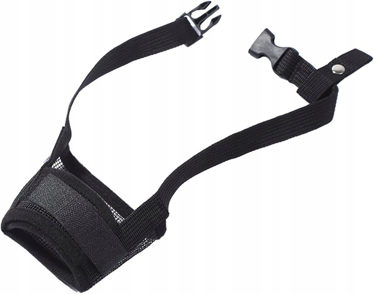 Soft muzzle for dog mesh breathable L
