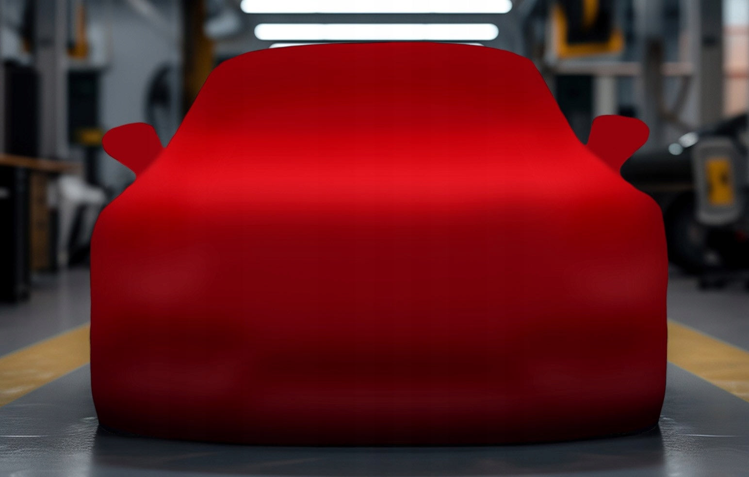 SoftStretch Universal Car Cover - Red Manufacturer no brand