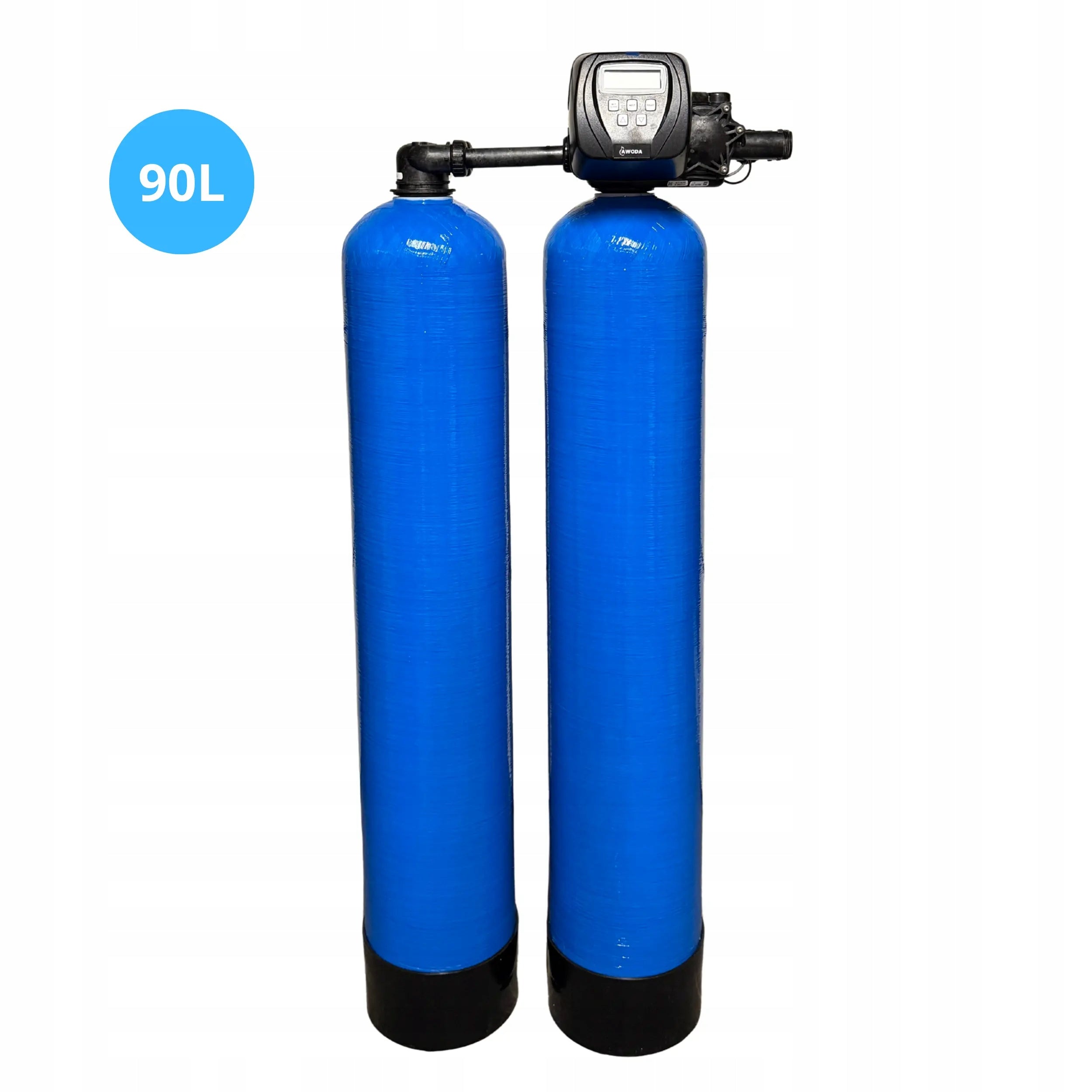 Softener Clack WS1 CI TWIN 10x54" 90L