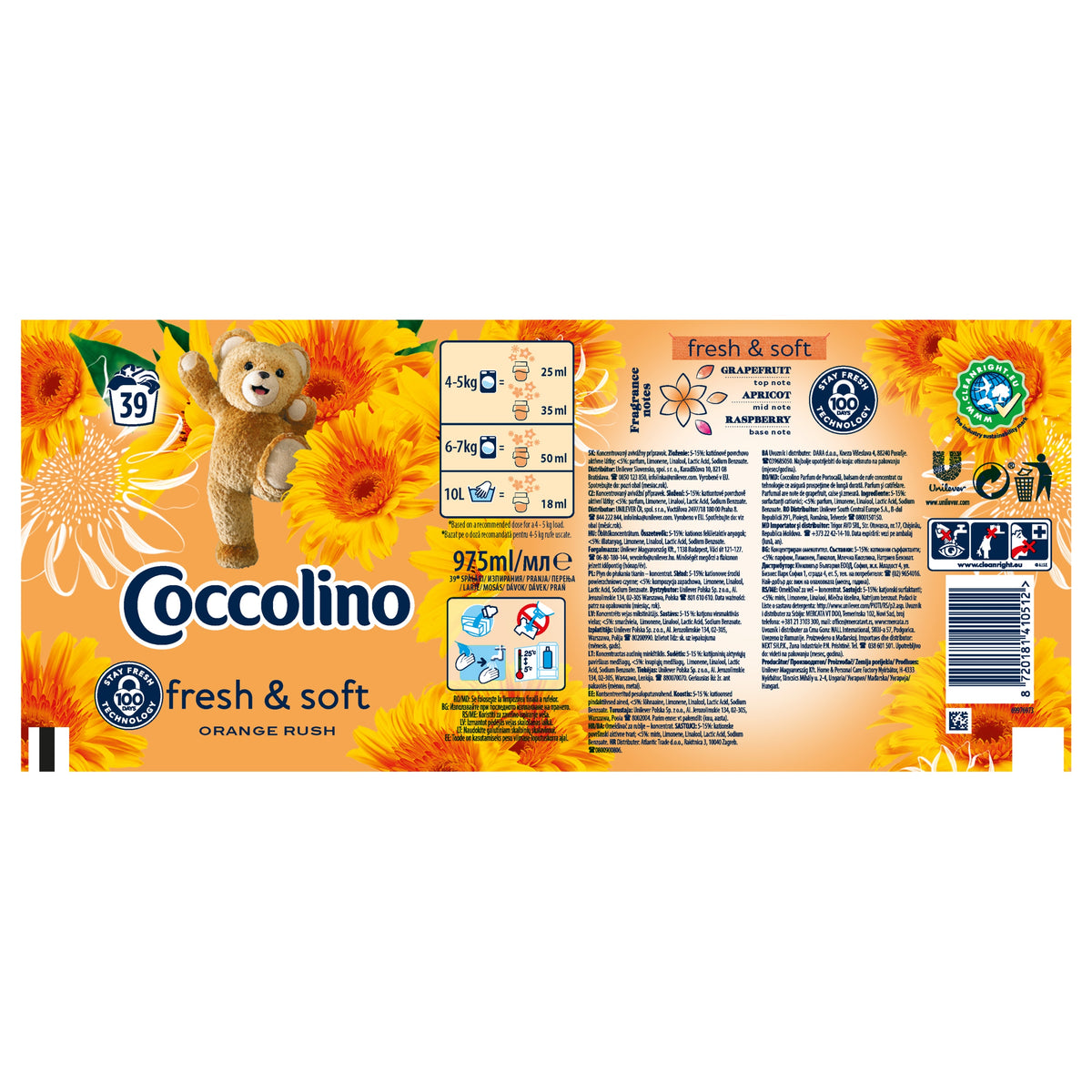 Softener Coccolino 975 ml