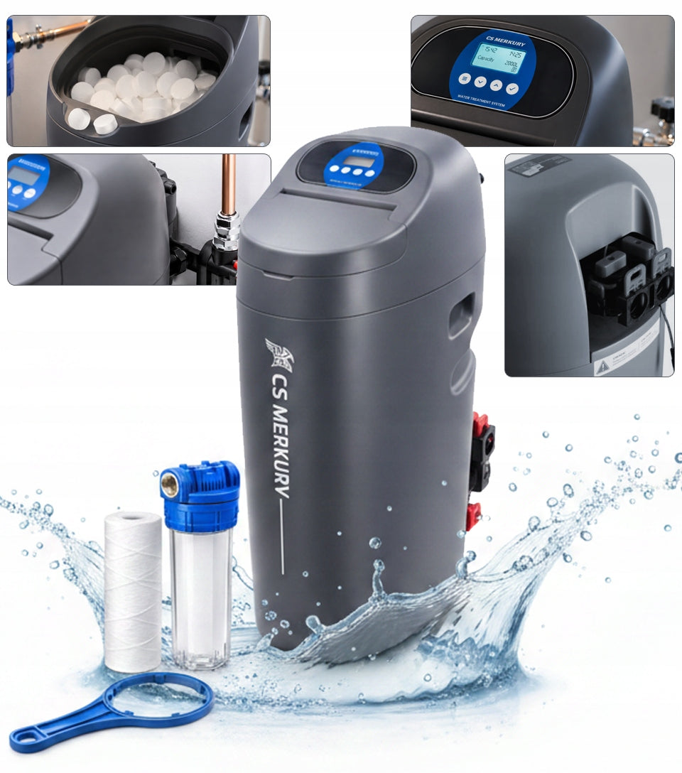 Softener Klarwod CS Mercury 30L Compact Station + Pre-Filter