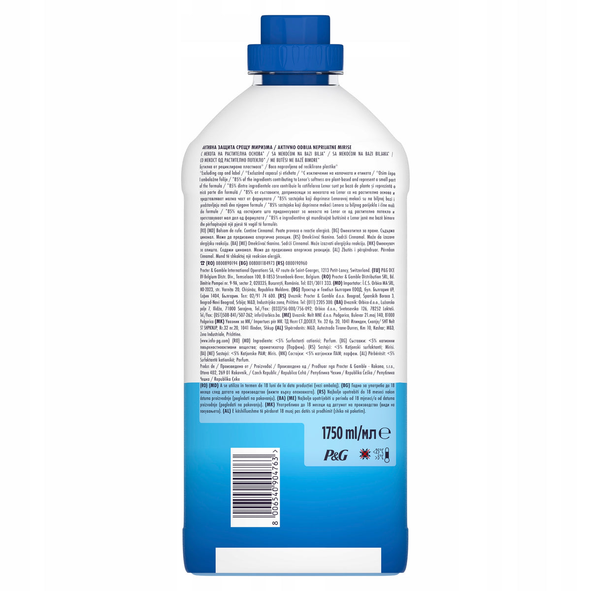 Softener Lenor Spring Aweking 70p 1,75 l Packaging status original