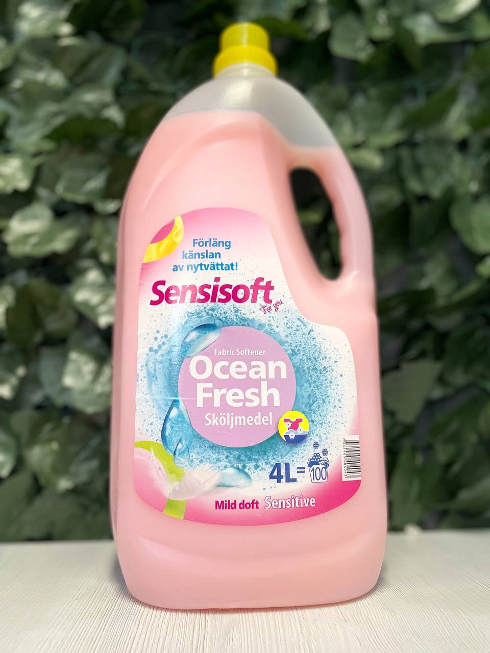 Softener Sensisoft 4 l 100 washes Ocean Fresh Packaging status original