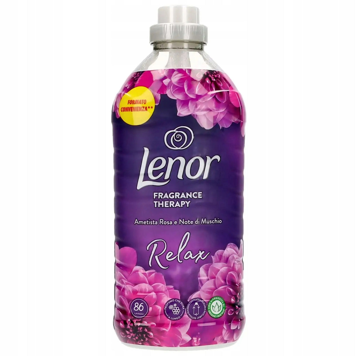 Softener UNIQUE FORMULA UNIQUE FRAGRANCE efficient effective 2x1,8l